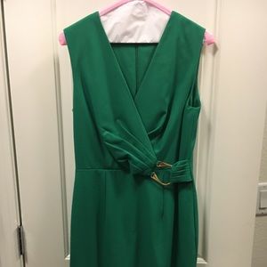 Green Calvin Klein dress
